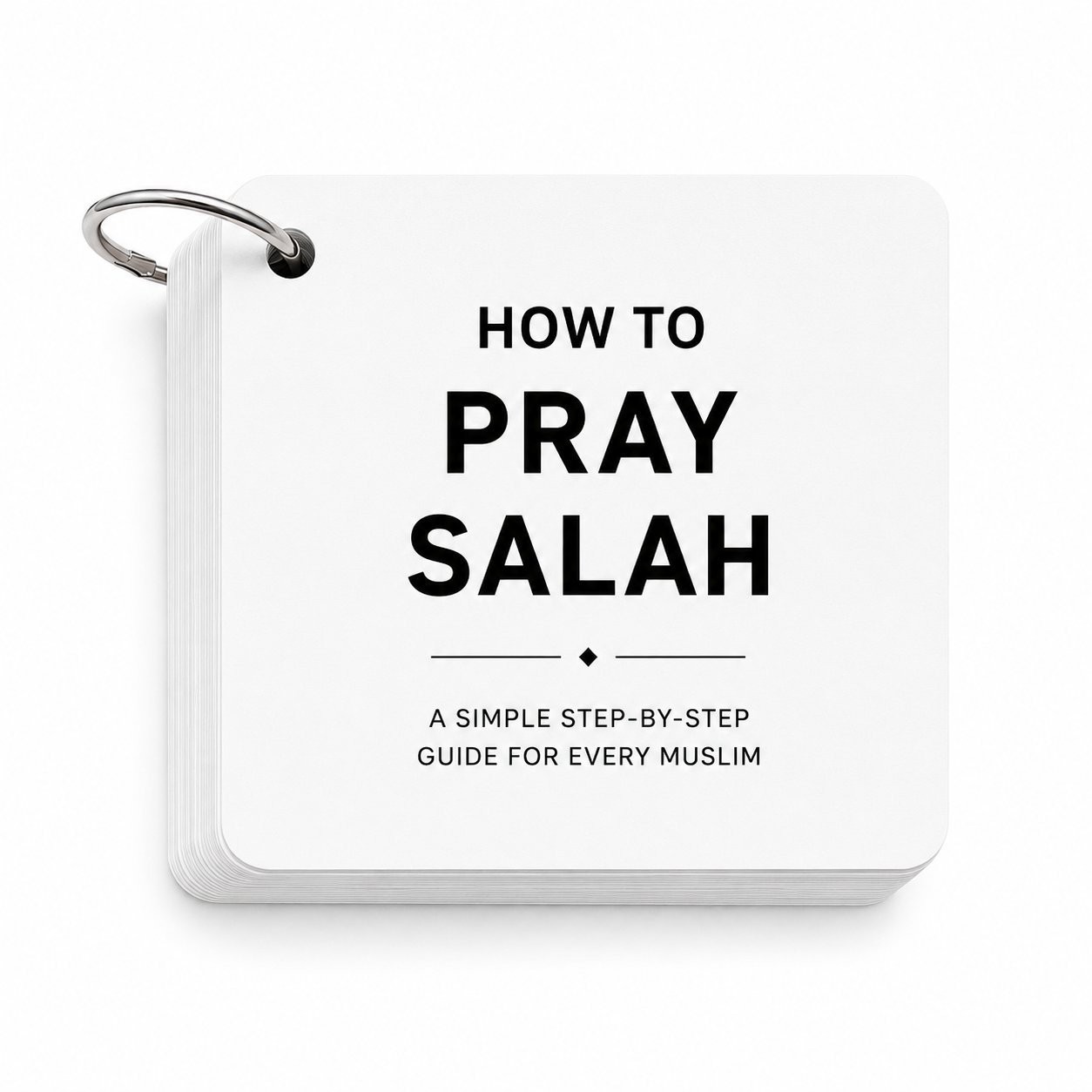 How To Pray Salah Flashcards