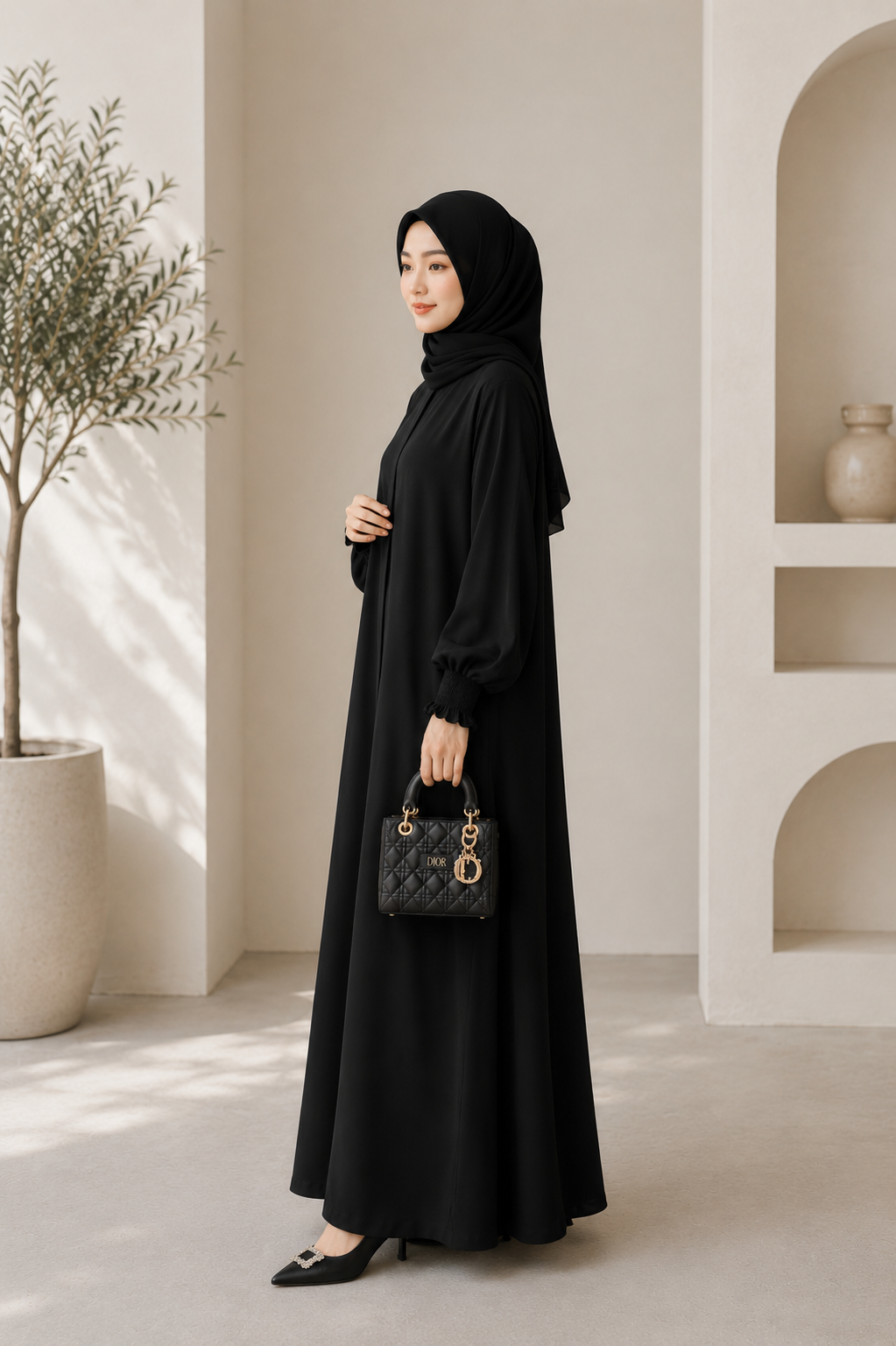 Haya Cuff Abaya