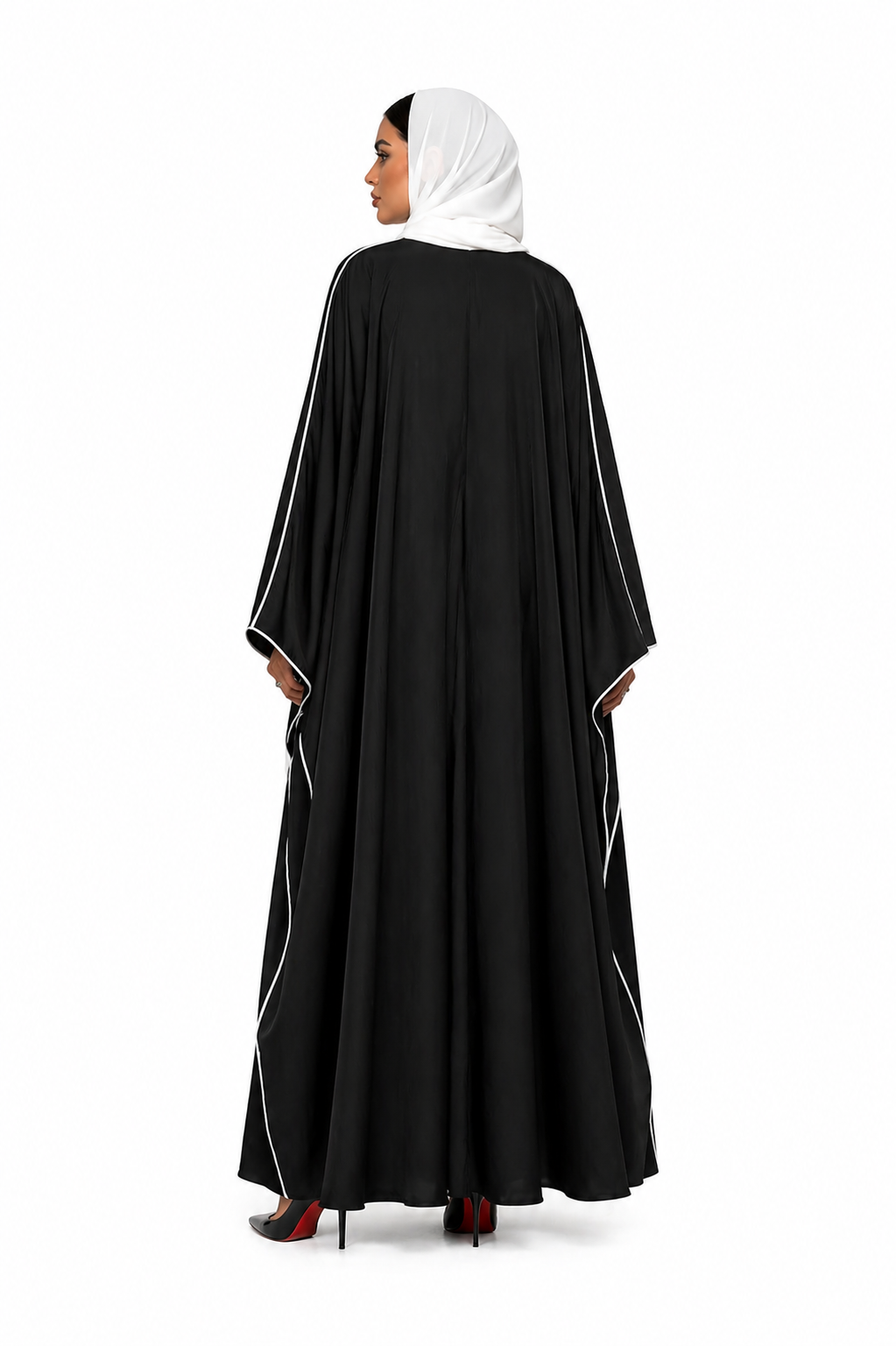 Layali Open Abaya Set