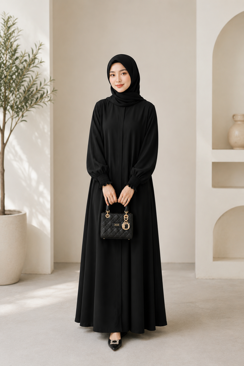 Haya Cuff Abaya