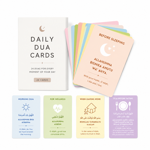 Daily Dua Essentials 24 Cards