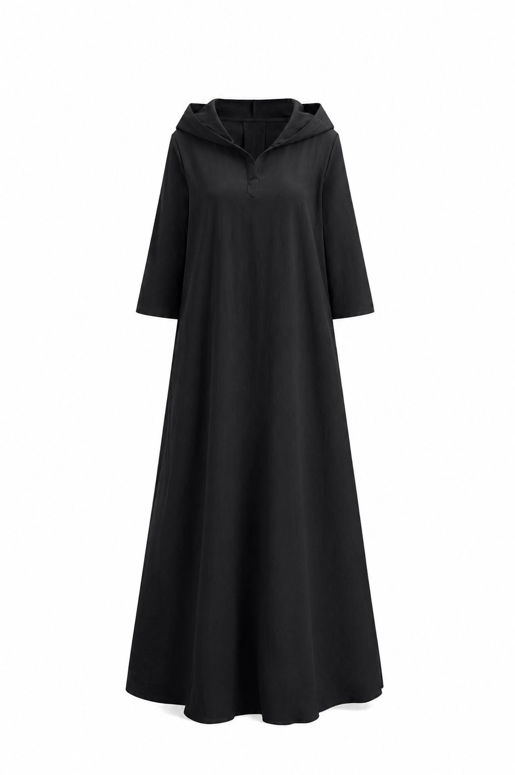 LunaEase Hooded Dress Abaya
