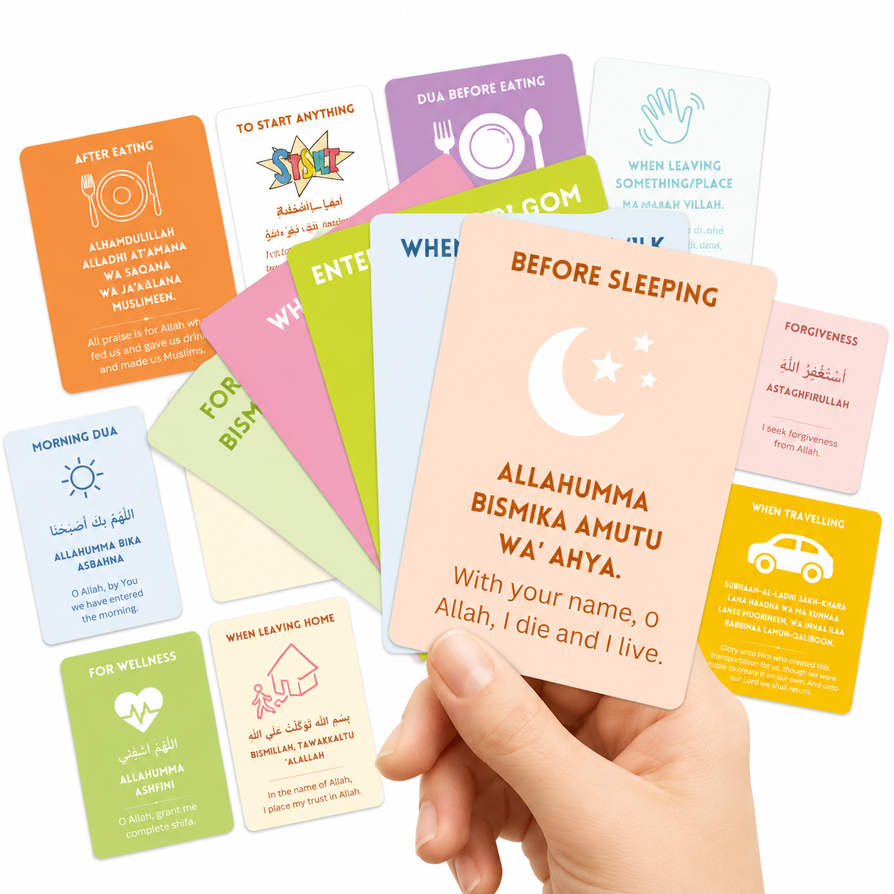 Daily Dua Essentials 24 Cards