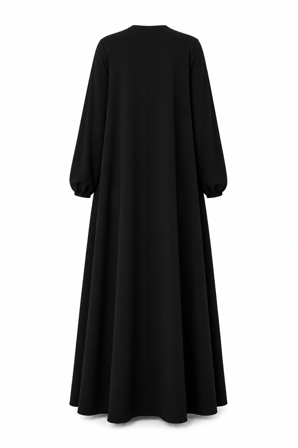 Haya Zip Crepe Abaya