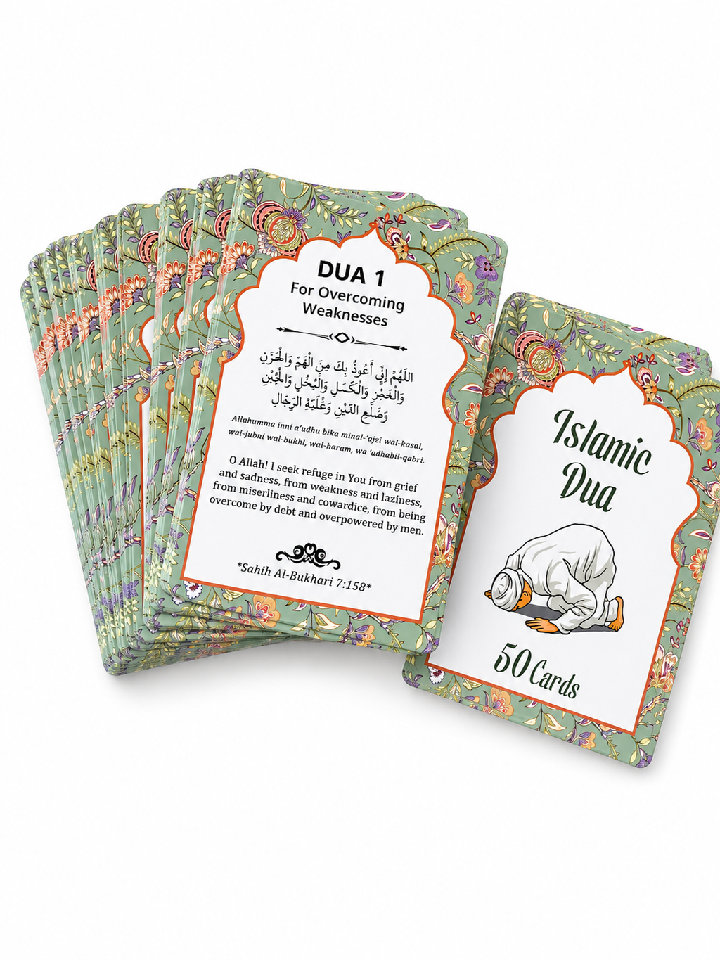 Islamic Dua 50 Cards